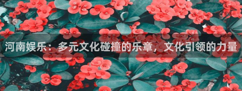 安信12登录入口最新版本更新内容：河南娱乐：多元文化碰撞的乐章，文化引领的力量